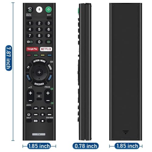 Image of Remote Control Compatible for Sonyy-TVs and Bravia-TV Compatible for All Sonyy 4K UHD LED LCD HD Smart TV (Version 1)