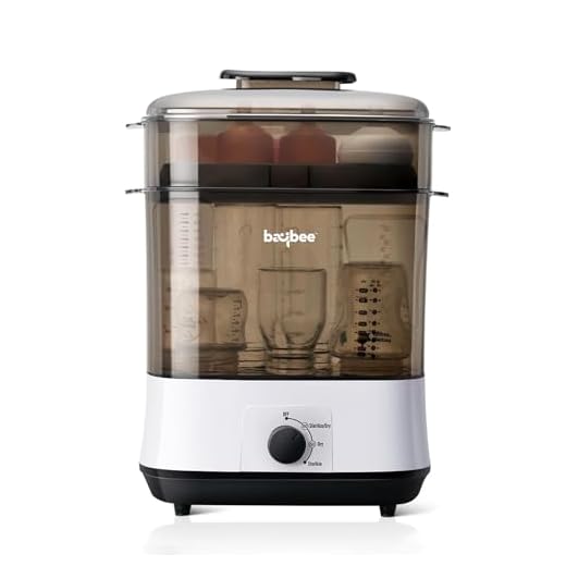 BAYBEE PureSteam Baby Bottle Sterilizer and Dryer
