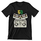 Photo Gallery maglietta uomo compleanno 50 anni cassetta vintage t-shirt idea regalo Photo Gallery maglietta uomo compleanno 50 anni cassetta vintage t-shirt idea regalo