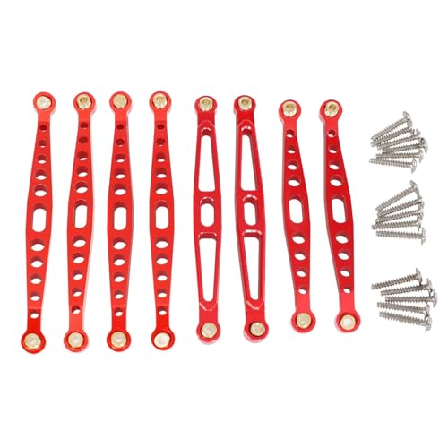 Biellette de direction en métal rouge pour HuangBo ZP1001 ZP1004 pièce de modification durable