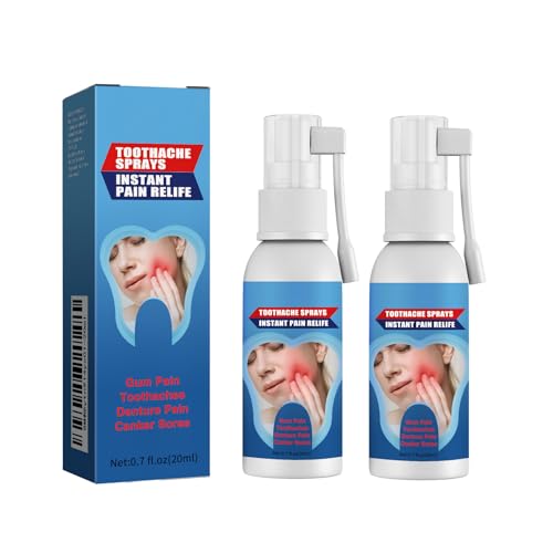 Spray de Reparación de Encías,Alivia el Dolor de las Encías,Spray de Cuidado Bucal de Hierbas,Aerosol para el Cuidado Bucal Aliviar,Aerosol Oral Mantener la Salud,20ml*2pc