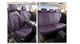 DENGFU Sitzbezüge Auto Autositzbezüge Universal Set für Daihatsu Move/Rochy/Sirion/Terios/Yrv/Materia Auto Zubehör,Lila