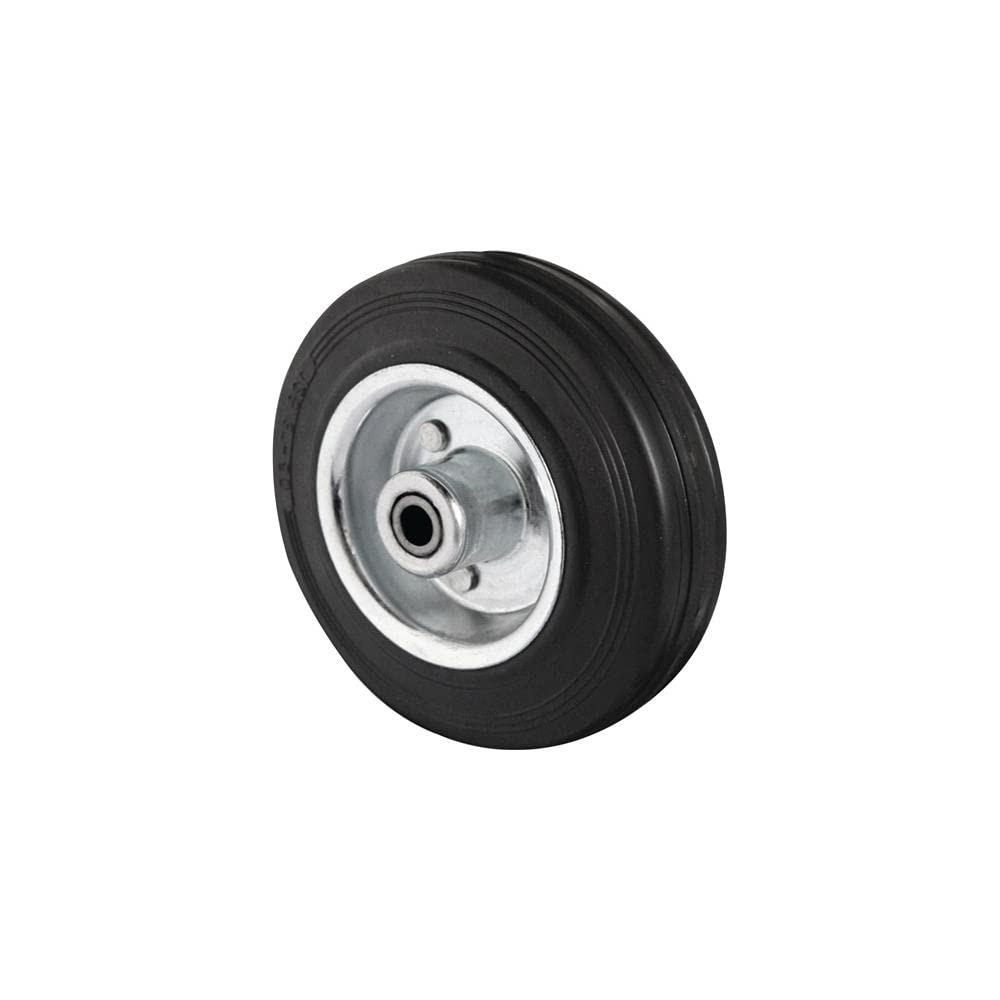 RUEDA NEUMÁTICA PARA CARRETILLA DE 200 MM EJE RODAMIENTO AGUJA CARGA 75 KG