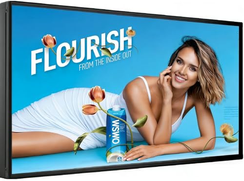 Image of P5 Outdoor LED Sign 65 inchx34 inch - IP65 Waterproof Programmable led Sign Board WiFi & USB Control Full Color LED Scrolling Display Support Texts, Images& Video