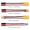 XP-POWER Ebike Battery Cable Anderson to XT60 Adapter/Anderson to XT90 Adapter/XT90 to XT60 Adapter/Anderson to Bullet Plug Cable -12AWG Silicone Wire(1Pcs) #1