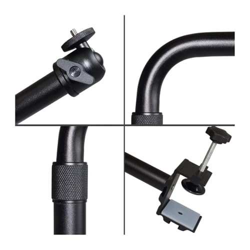 Estante para proyector y soporte universal multifuncional de escritorio con clip estable 3