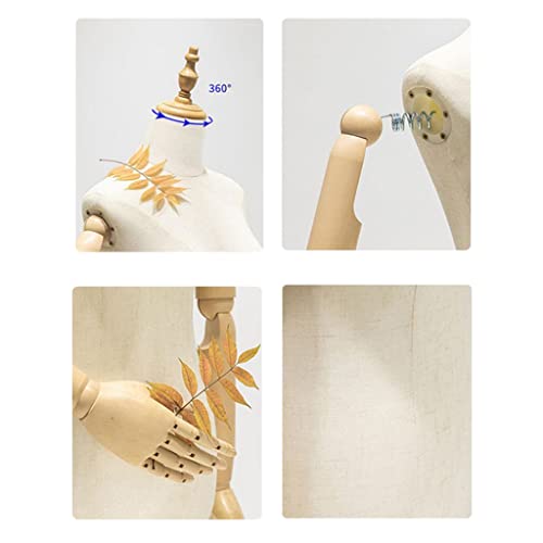 Torse de mannequin de présentation pour création de mode et bijoux