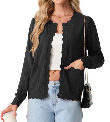 GRECERELLE Womens Knit Fall Cardigan Sweaters - image 3