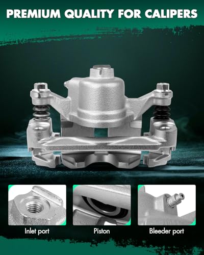 Image of SCITOO 18B4644A Rear Right Disc Brake Caliper w /Bracket Fit For Buick For Rendezvous 2002-2007,For Pontiac For Aztek 2001-2005,For Pontiac For Montana 2002-2005, Single Piston