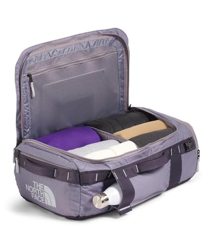 Image of THE NORTH FACE Base Camp Voyager Duffel, Transc Gy /End Dusk, 32 Liters