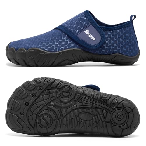 Racqua Boys Kids Water Shoes Girls Non-Slip Swim Beach Sports Pool Breathable Shoes Quick Dry Lightweight Outdoor Aqua Shoes(Little Kid/Big Kid)3