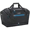 JAKO Unisex – Sporttas voor volwassenen, zwart gemêleerd, senior 65 x 29 x 40 cm