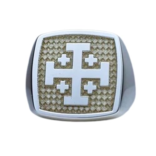 Croix de Jérusalem bague argent 925 à porter au quotidien pour affirmer son style