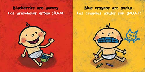 Yummy Yucky/!Nam! !Puaj!: (A Bilingual Spanish-English Eating Habits Concept Book of Opposite Tastes and Textures for Babies and Toddlers) (Leslie Patricelli Board Books) - Image 2