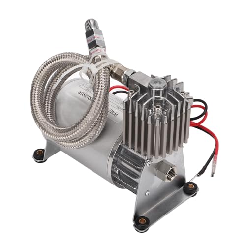 Yctze Compresor De Aire De Alta Resistencia 20A 150 PSI Metal Universal Para Vehículos De 12 V Yates Barcos