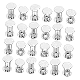 Garneck 24 piezas Soporte para Muñecas con Base de Ajustable para Muñecos de Ganchillo y Decoración del Hogar Soporte de Tablero para Muñecas con Cabezas Oscilantes para Manualidades DIY