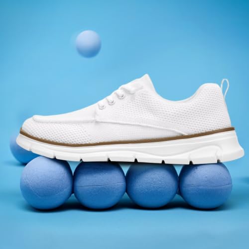 Image of Mens Casual Slip-on Loafers Shoes Non Slip Boat Shoes Sneakers Mesh Business Oxfords Work Driving Lightweight Comfortable Soft Sole Walking