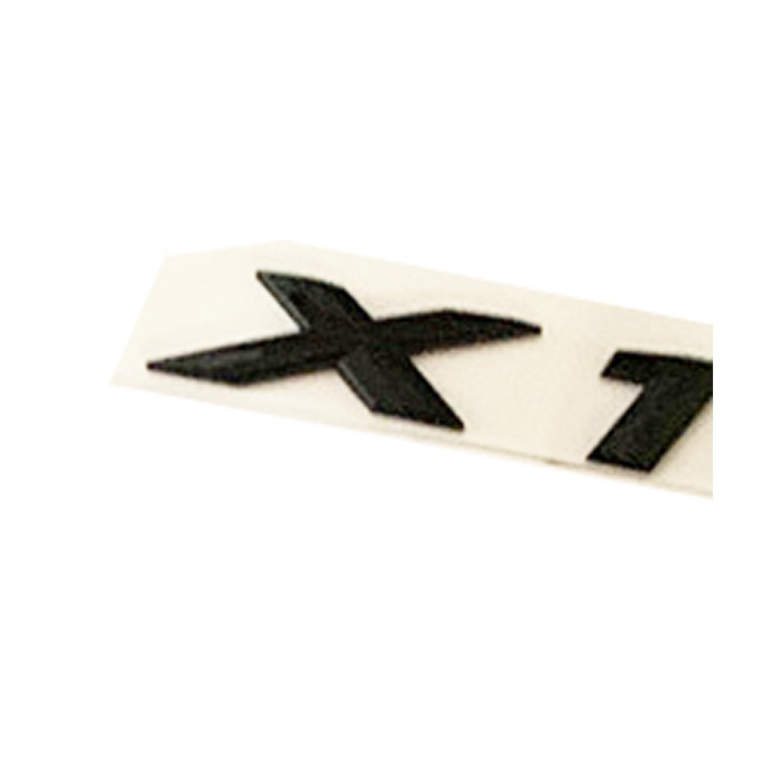 Autocollant Emblème Lettre BMW X6 (noir Mat) : Pour Personnaliser Ou Remplacer Ton Logo Coffre - 9