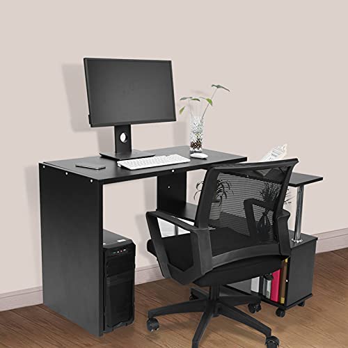 Bureau d'ordinateur d'angle pour petits espaces et télétravail - 3