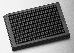 Corning 4514 384 Well Plate, Low Volume, Black, NBS, U-Bottom Without Lid, Nonsterile (Pack of 50)