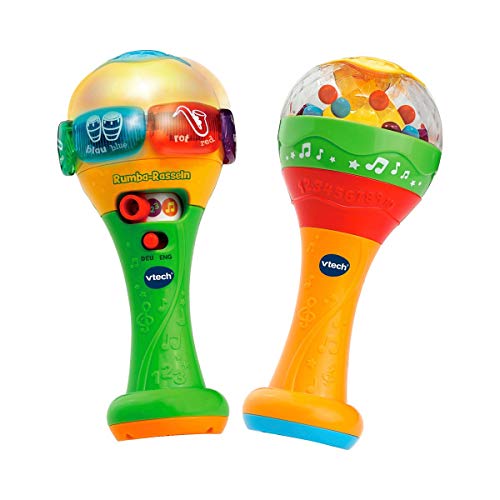 Preisvergleich Produktbild Vtech 80-607544 Rumba-Rasseln bilingual, Babyspielzeug, Mehrfarbig