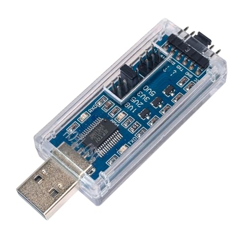 DSD TECH SH-U09C5 Câble de Conversion USB vers TTL UART avec Prise en Charge de la Puce FTDI 5V 3.3V 2.5V 1.8V TTL