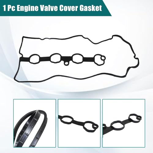 Image of Engine Valve Cover Gasket PE01-10-235 Compatible with Mazda 3 2.0L 2012-2018 Compatible with Mazda CX-3 2.0L 2016-2020 Compatible with Mazda CX-5 2.0L 2013-2016 Valve Cover Gasket Set