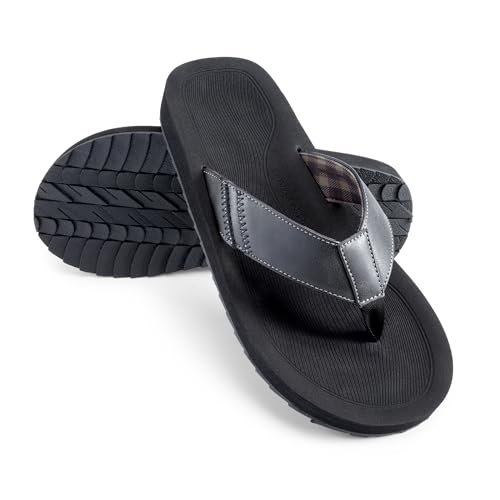 Bruno Marc Men's Beach Flip Flops Thong Sandals Lightweight Soft & Supportive Footbed Summer Shoes3