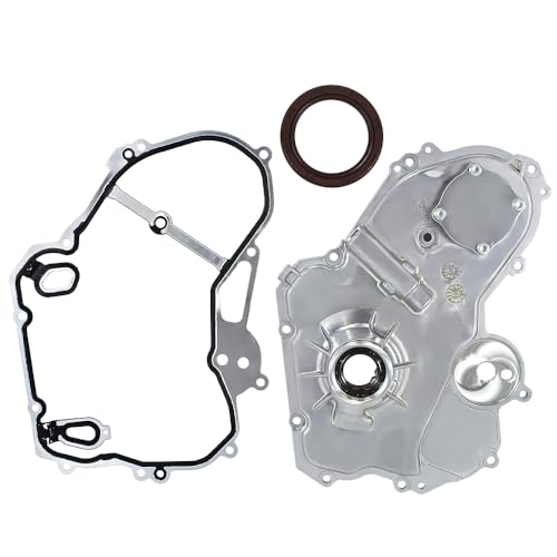 Image of M349 OP314 Oil Pump TCS46041 Timing Cover Gasket Kit Compatible with Chevy Cobalt Malibu Equinox HHR Orlando Compatible with Buick Verano Regal Pontiac Solstice Saturn Ion Sky Vue