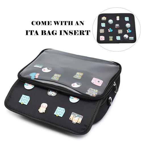 CHERRY SAUCE Dopamine Color Ita Bag Backpack Satchel Oxford Crossbody Messenger Shoulder Bag4