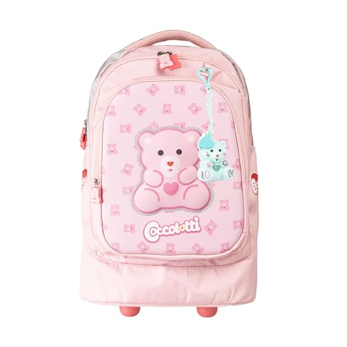 Colourbook - Zaino Scuola Trolley Coccolotti, Schienale Imbottito, Include Coccolotto