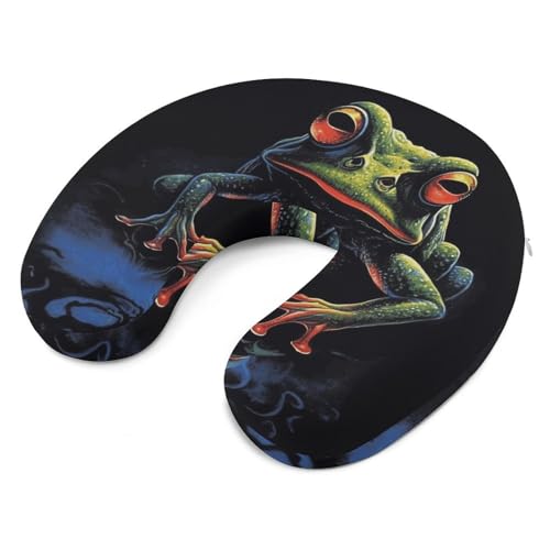 Almohada espuma viscoelástica tamaño único para viaje miniatura 6