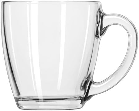 Libbey 15-1/2-Ounce Tapered Mug, Box of 6, Clear