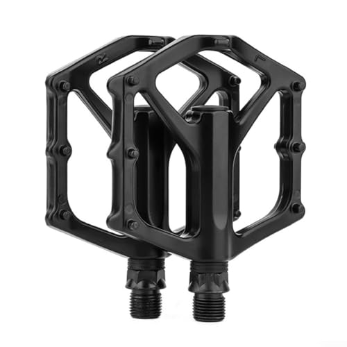 Rennradpedal, Legierung, 1 Paar, 9,7 x 12 x 2 cm, Fahrradpedal, Mountainbike, Rennrad, Pedallager, Anti-Rutsch-Pedal für Fahrradzubehör