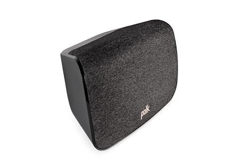 Polk Audio SR2 kabellose Surround Lautsprecher für Polk React und MagniFi 2 Soundbar - Schwarz