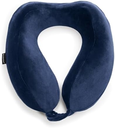 Brookstone Travel Neck Pillow - Lightweight Comfortable Contoured...