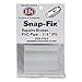 King Brothers Inc. SNX-0750-B PVC Snap-Fix Repair Coupling, White, 3/4-Inch