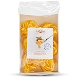 isiBisi Gluten-Free Fettuccine Nest Pasta - 1-Pack, Corn and Rice Noodles - Vegan, Non-GMO, Made in Italy
