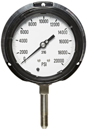Jauge de pression PIC Gauge 4501-9LW 20000 psi avec connexion 9/16-18 MP et boîtier phénolique
