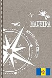 Madeira Reisetagebuch: Reise Tagebuch zum Selberschreiben, ca. A5 - Journal Dotted Punkteraster, Bucket List für Urlaub, Ferien Trip Tour, Auslandsjahr, Auswanderer - Notizbuch Dot Grid punktiert