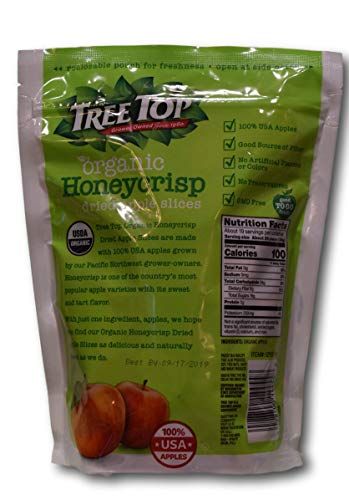 Tree Top Organic Dried Honeycrisp Apple Slices - Thumbnail 2