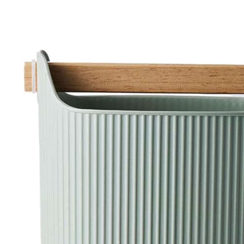 Folpus Espresso Dump Bin Coffee Knock Box Coffee Grounds Container with Removable Knock Bar Espresso Bucket Coffee Accessories for Home Cafes Use, Green - Image 2