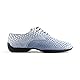 Portdance Herren Sneakers/Dance Sneakers PD Salsa 001 - Leder Blau/Weiß - Sneaker Sohle [EUR 44]