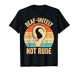 Funny Deaf Pride Sign Language Hearing Aid Gifts