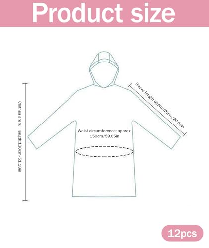 Image of 12 Pocket, Rain Card Pocket for Emergency Use, Lightweight Use and Throw for Commuting and Outdoor Activities, Compact Rainwear Solution