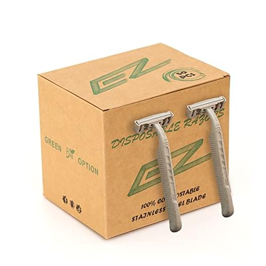 EZ Eco-Friendly Disposable Razors