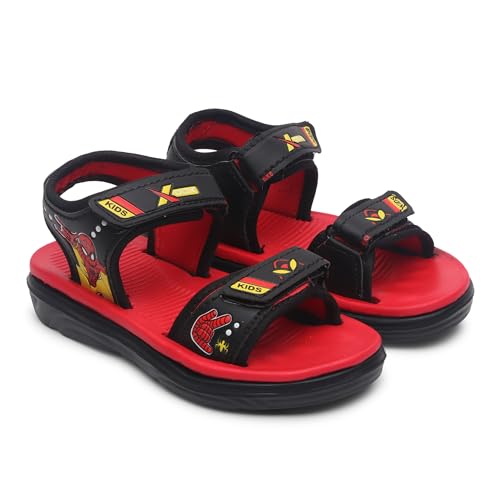 Image of Soft EVA Sole Stylish Sandals for Kids with Adjustable Back Strap |Comfortable and Light Weight, Anti Skid and Waterproof | For Everyday use for Boys and Girls