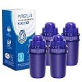 PUREPLUS JFC900Z Pitcher Water Filter Replacement for Pur PPF900Z, PPF951K, PPT700W, CR-1100C, DS-1800Z, CR-6000C, PPT711W, PPT711, PPT710W, PPT111W, PPT111R Pitchers and Dispensers, 4PACK