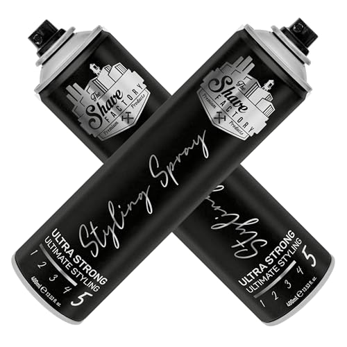 The Shave Factory Ultra Strong Styling Spray 400ml miniatura 5