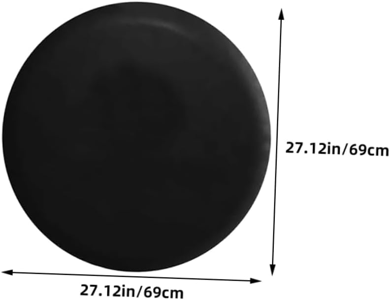 ABOOFAN 15 Inch Wheel Cover Rv Trailer Tire Cover Made of PVC Camper Spare Tire Protection Simple to Fit